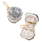 Load image into Gallery viewer, Compact PU Travel Jewelry Organizer Hanging Hook S5P400