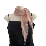 Load image into Gallery viewer, Diamond Scarf Women French Elegant Neck Tie Hair Band M5A322