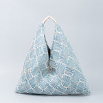 Load image into Gallery viewer, Crescent Silhouette Poly-Cotton Bag Magnetic Closure S5P388
