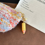 Load image into Gallery viewer, Dopamine Glitter Liquid Pencil Charm Keychain N6D044