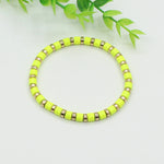Load image into Gallery viewer, Tube Bead Chain Alloy Vitreous Enamel Rainbow S5P267