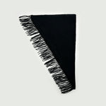 Load image into Gallery viewer, Wool Blend Solid Color Fringe Triangle Scarf N6K237