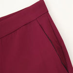 Load image into Gallery viewer, Red Feather Cuff Blazer Set Women N5A784