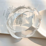 Load image into Gallery viewer, Colorful Holographic Bead Resin Bangle Dopamine N6A225