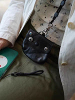 Load image into Gallery viewer, Vintage Faux Leather Neck Pouch Coin Wallet S5P811