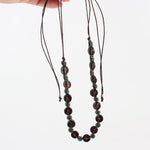 Load image into Gallery viewer, Acrylic Coconut Shell Style Necklace S5P609