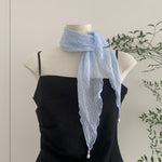 Load image into Gallery viewer, Diamond Scarf Women French Elegant Neck Tie Hair Band M5A322