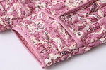 Load image into Gallery viewer, Printed Short Jacket Women Pink N5A565