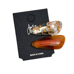 Load image into Gallery viewer, 2 Pack Acetate Duckbill Mini Clip Multi Color Women S5P960