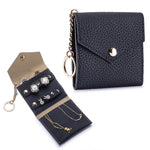 Load image into Gallery viewer, Genuine Leather Multi-Function Jewelry Pouch Clutch N6B187