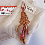 Load image into Gallery viewer, Christmas Tree Beaded Keychain Bag Charm N6K292