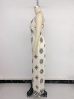 Load image into Gallery viewer, Vacation Halter Ethnic Print Wide Leg Jumpsuit Women N6C253