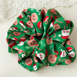 Load image into Gallery viewer, Womens Christmas Satin Scrunchie N6K006