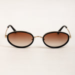 Load image into Gallery viewer, Metal Frame Oval Sunglasses Women N6B216