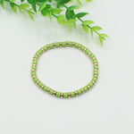 Load image into Gallery viewer, Tube Bead Chain Alloy Vitreous Enamel Rainbow S5P267