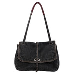 Load image into Gallery viewer, Denim Shoulder Tote Single Strap System S5P329