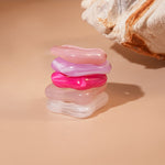 Load image into Gallery viewer, Acrylic Resin Ring Set Irregular 5 Pieces N6F076