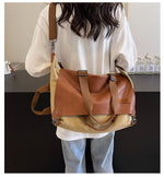Load image into Gallery viewer, Canvas Tote Bag Dual Carry System S5P335