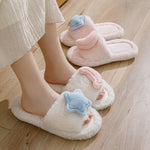 Load image into Gallery viewer, Star Moon Color Block Open Toe Slippers Women M5A283