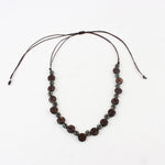 Load image into Gallery viewer, Acrylic Coconut Shell Style Necklace S5P609