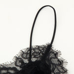 Load image into Gallery viewer, Lace Velvet Slip Dress Women Elegant V Neck N5A719