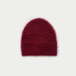 Load image into Gallery viewer, Womens Alpaca Wool Blend Brushed Knit Beanie N6K284