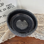 Load image into Gallery viewer, Fair Isle Jacquard Knit Pillbox Hat Women N6G212