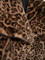 Load image into Gallery viewer, Faux Leopard Print Fur effect Jacket Short Plush Coat N5A723