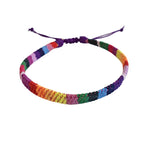 Load image into Gallery viewer, Adjustable Braided Cord Bracelet S5P624