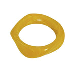 Load image into Gallery viewer, Geometric Ombre Resin Bangle Curved Acetate Contour S5P256