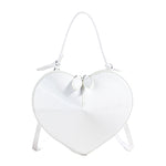 Load image into Gallery viewer, Shiny Heart PU Underarm Shoulder Bag Women Med M5A336