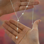 Load image into Gallery viewer, Freshwater Pearl 925 Silver Choker Necklace Women N6H181