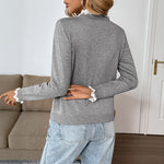 Load image into Gallery viewer, Elegant Retro Lace Trim Cardigan Women N5A810