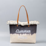 Load image into Gallery viewer, Single Shoulder Canvas Tote Embroidery Bag Women S5P961