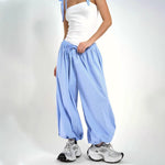 Load image into Gallery viewer, Womens Striped Lantern Pants Loose Bloomers N6A065