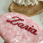 Load image into Gallery viewer, Acetate Air Cushion Hair Brush with Rhinestone N6C344
