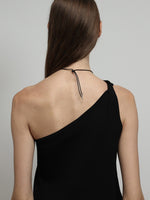 Load image into Gallery viewer, Mag Glass Pendant Necklace Women Dual Use Silver S5P917