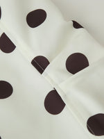 Load image into Gallery viewer, Vintage Polka Dot Short Stand Collar Jacket Women N6G162