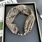 Load image into Gallery viewer, Women's Polyester Printed Scarf Necklace N6J109