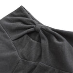 Load image into Gallery viewer, Knit Fleece Lined Leggings Women Dark Gray Marl N5A489