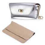 Load image into Gallery viewer, Top Grain Leather Cracked Texture Sunglasses Case Portable N6G095