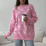 Load image into Gallery viewer, Love Knit Sweater Women Multiple Colors N5A532