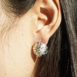 Load image into Gallery viewer, Enamel Dome Flower Earrings Women Elegant Versatile S5P923