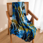 Load image into Gallery viewer, Leaf Pattern Faux Cashmere Wrap M5A219