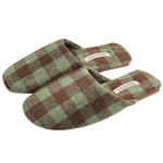 Load image into Gallery viewer, Checkerboard Velvet Slippers Couple Thin Plush M5A279