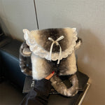 Load image into Gallery viewer, Women's Plush Deer Mini Crossbody Bag N6J185