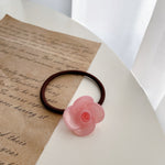 Load image into Gallery viewer, Rose Flower Hair Scrunchie Gentle No-Slip Women N6C339