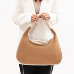 Load image into Gallery viewer, Fluffy PU Shoulder Bag Women Medium Underarm S5P652