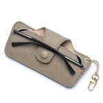 Load image into Gallery viewer, Genuine Leather Vintage Sunglasses Case Women N6C280