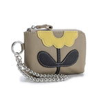 Load image into Gallery viewer, Women's Top-Grain Leather Floral Coin Purse N6J233